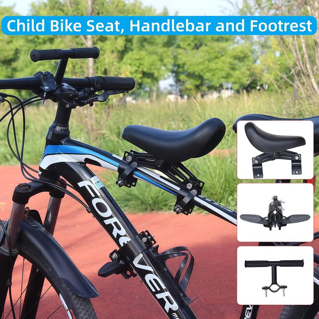 Kids Bike Seat Set