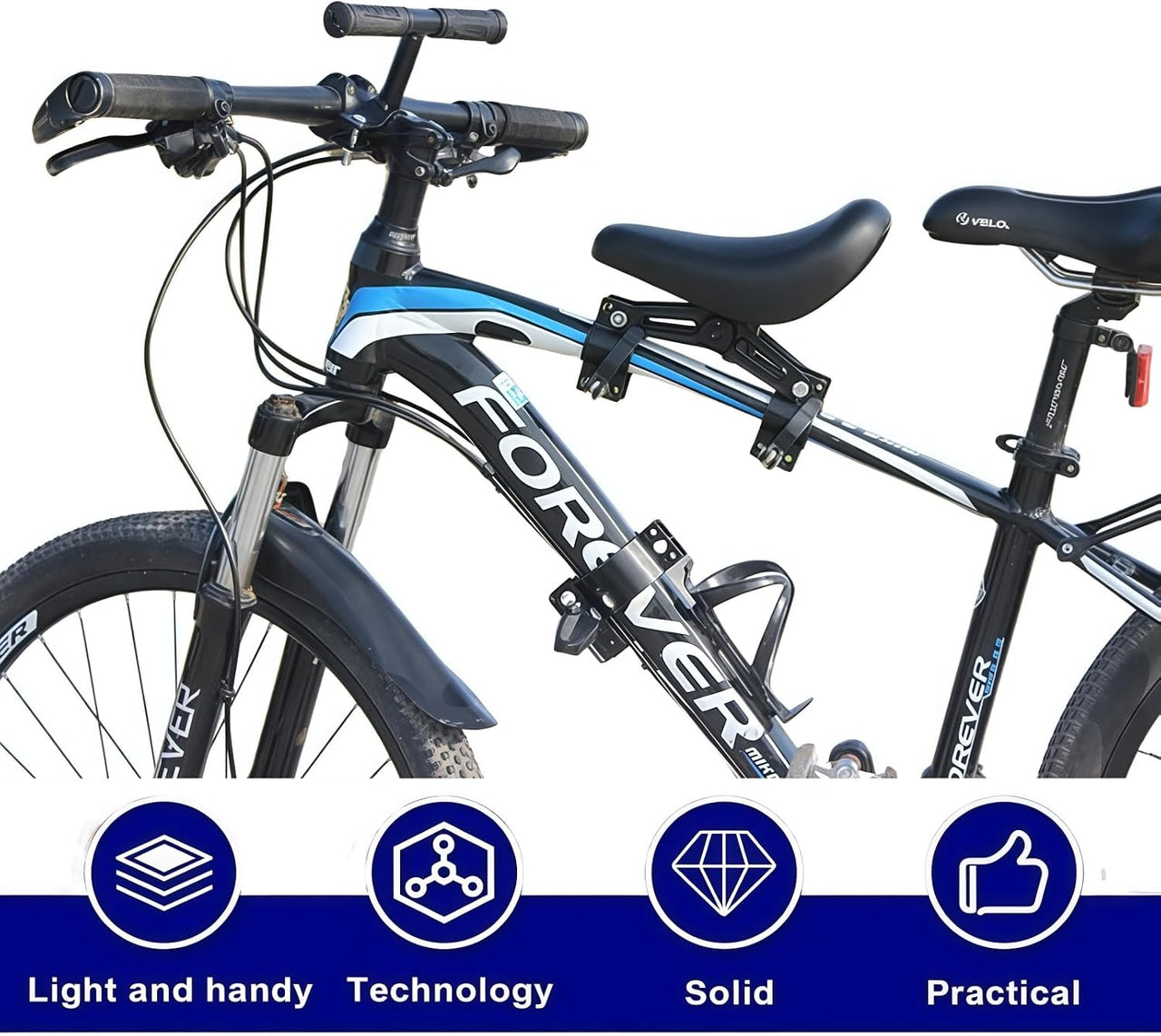 Kids Bike Seat Set