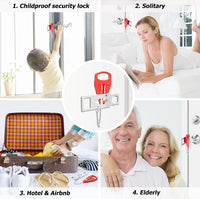 Thumbnail for Portable Traveling Hotel Home Safety Door Lock