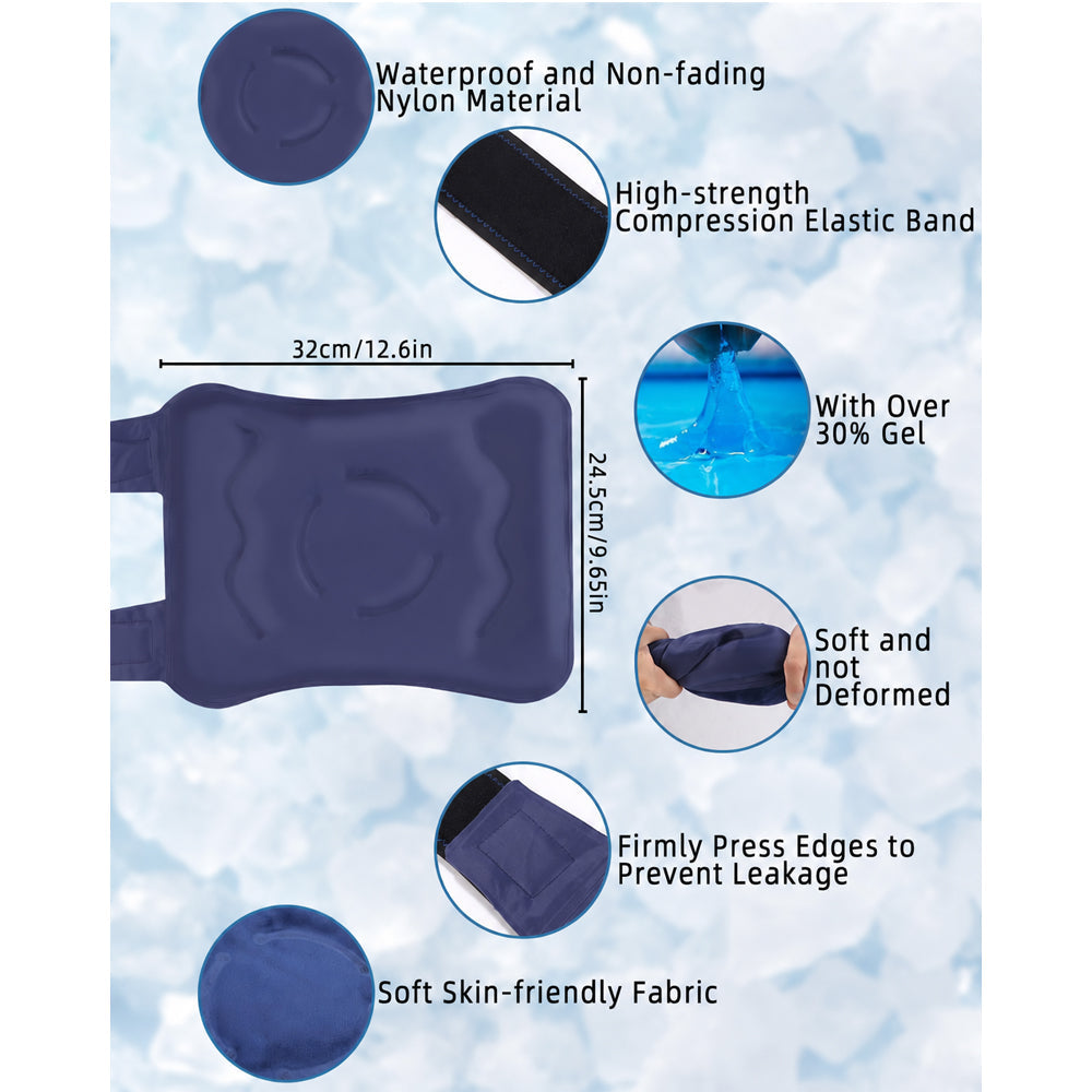 Ice Pack for Knee Pain Black