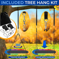 Thumbnail for Kids Swing Set Tree Swing