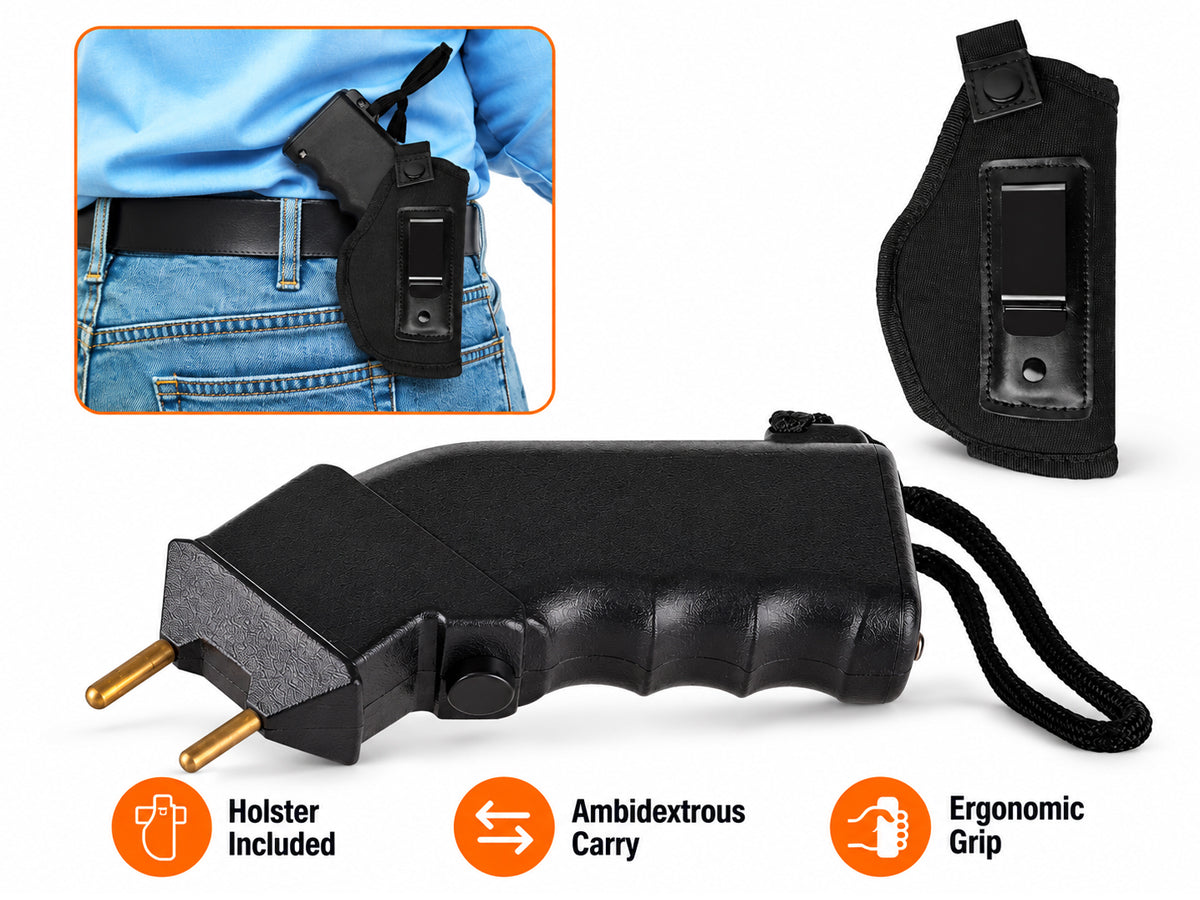 Handheld Cattle Prodder with Pouch