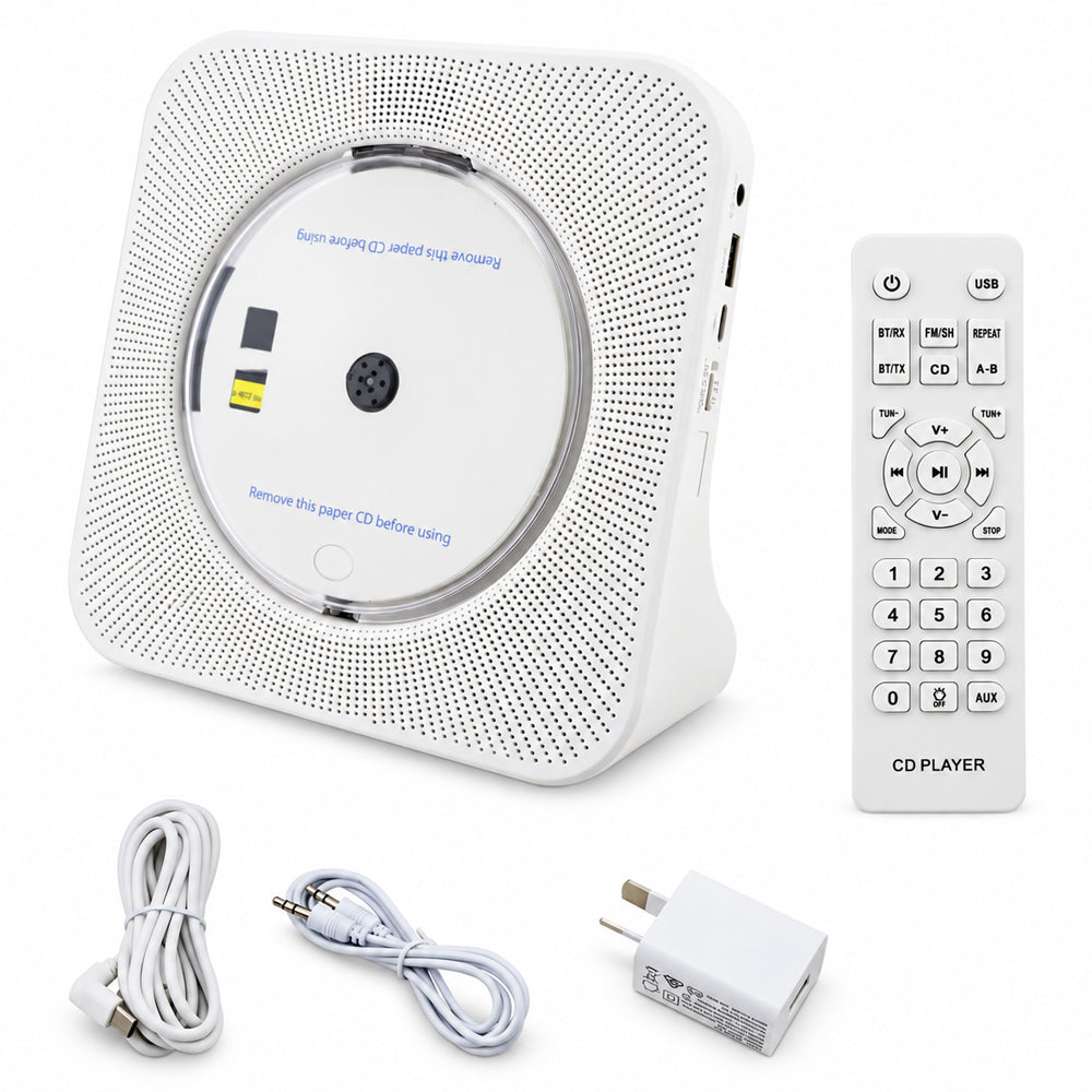 Rechargeable CD Player Bluetooth