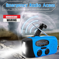 Thumbnail for Hand Crank Self Powered Solar Radio