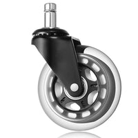 Thumbnail for 5 Pack Wood Safe Office Chair Wheels Replacement