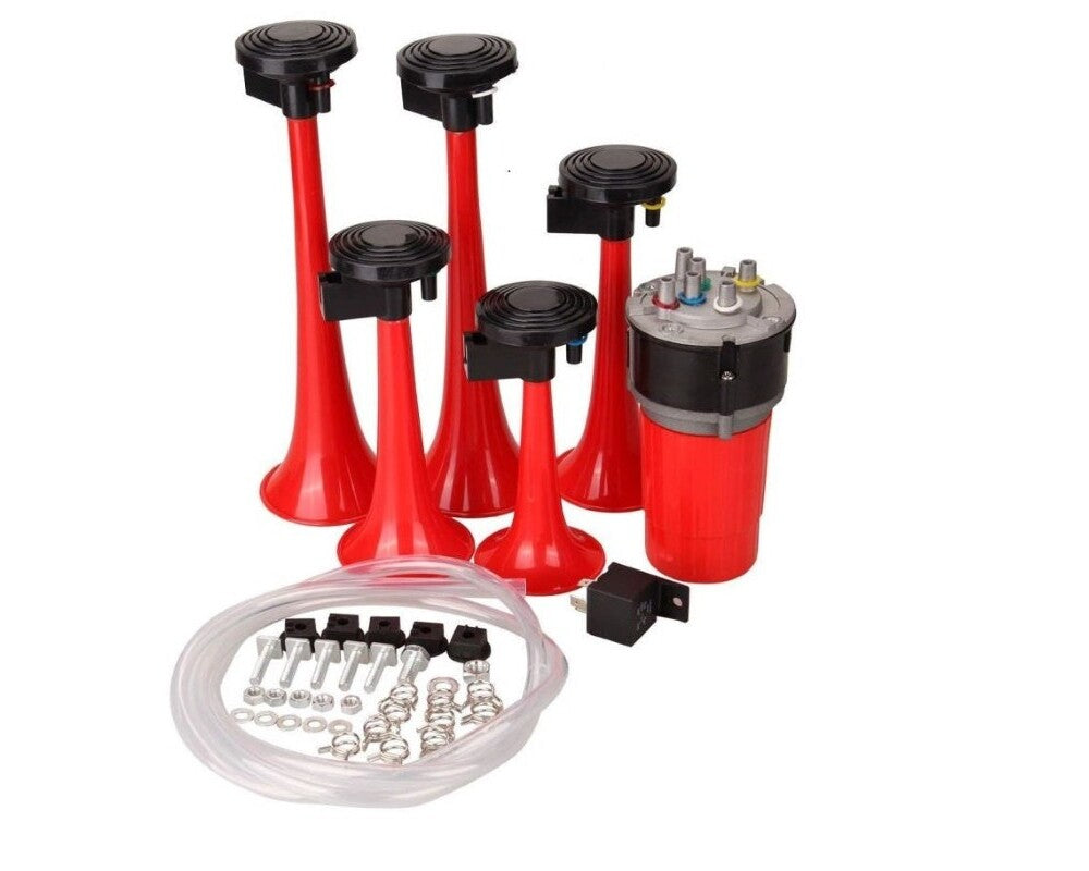 Air horn electrical wiring detail