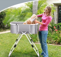 Thumbnail for Dog Bath tub Elevated Dog Bath Tub
