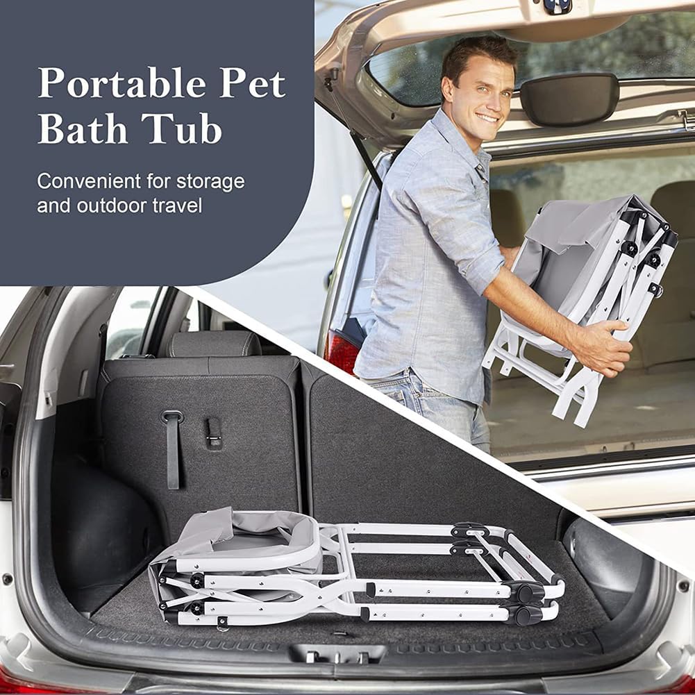 Dog Bath tub Elevated Dog Bath Tub