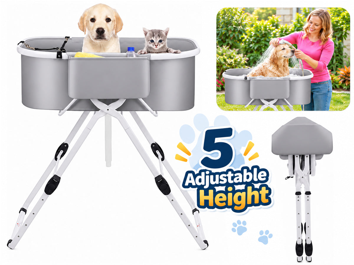 Dog Bath tub Elevated Dog Bath Tub