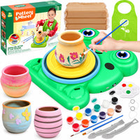 Thumbnail for Frog Pottery Wheel for Kids