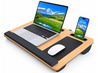 Thumbnail for Laptop Lap Desk with Wrist Rest & Phone Holder