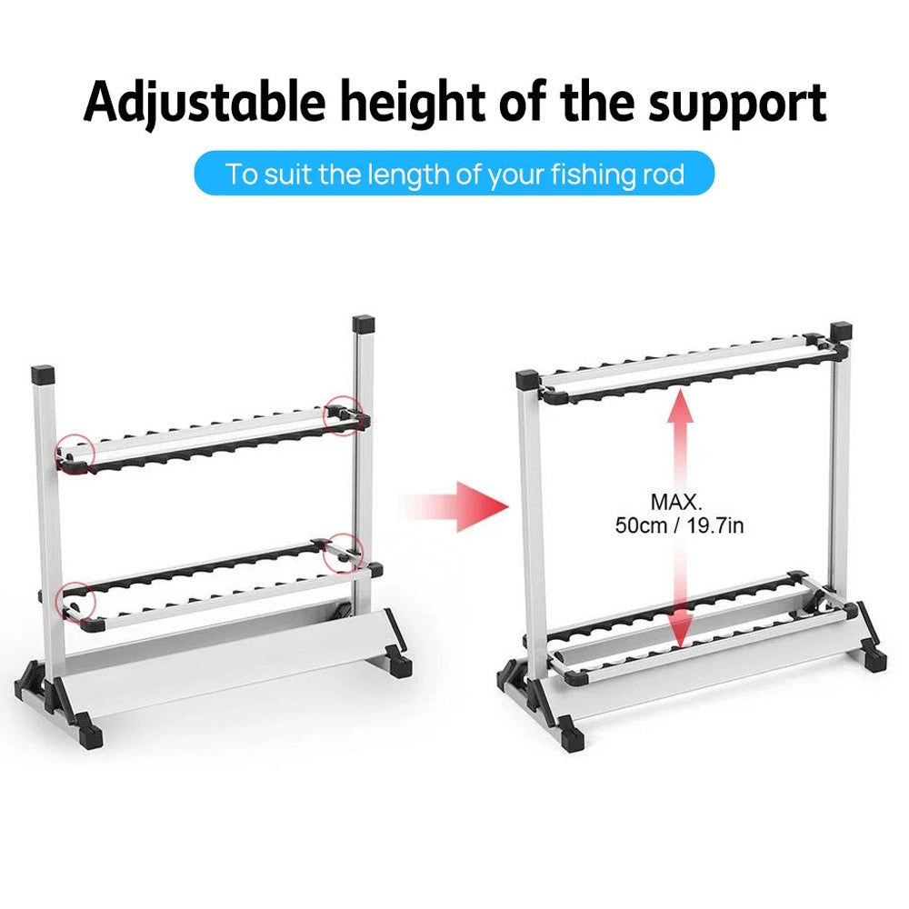 Fishing Rod Stand Rack Holder