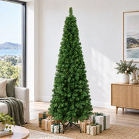 Thumbnail for 7ft Premium Artificial Slim Christmas Tree - (210cm)
