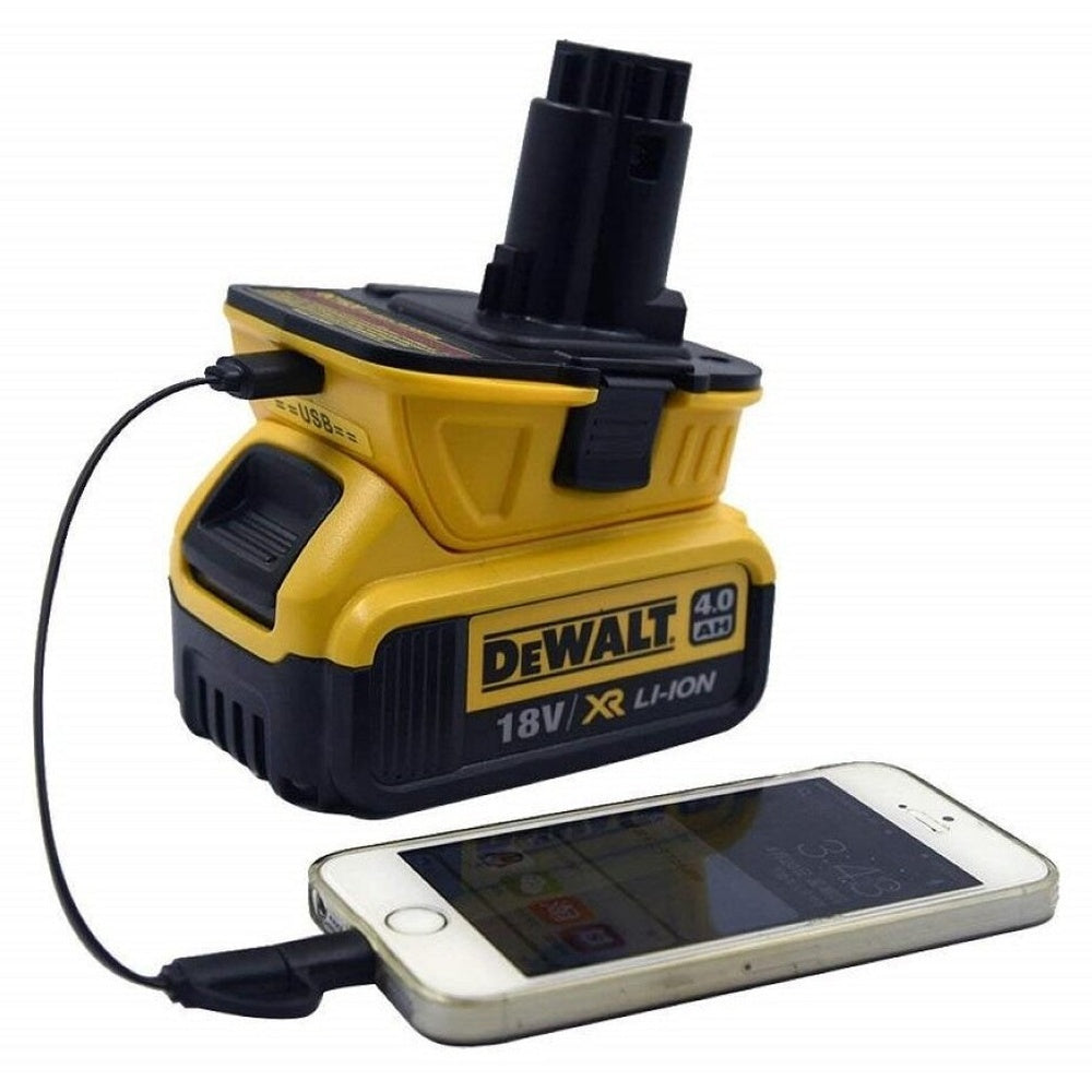 Adapter showing durable plastic housing