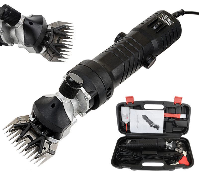 Sheep clippers showing adjustable speed dial