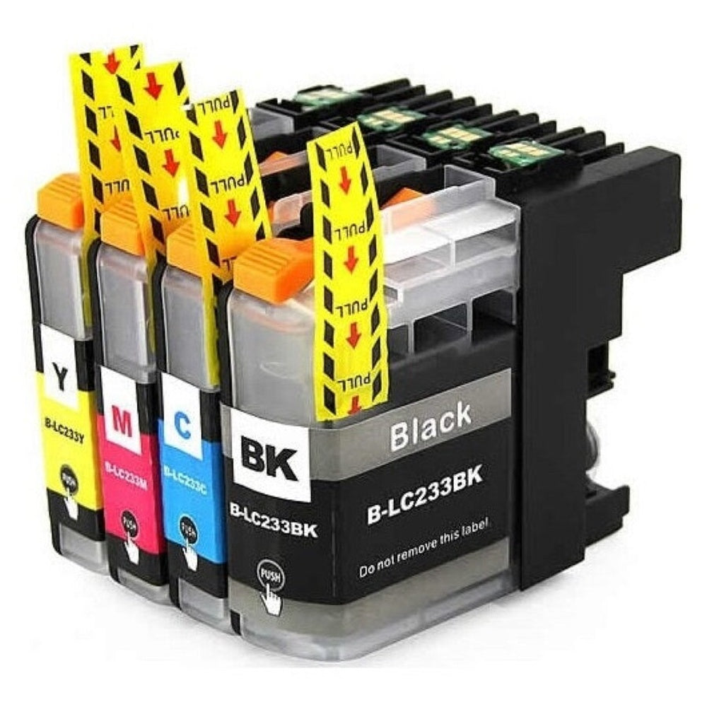 Compatible Brother LC233 cartridges for DCP-J4120DW