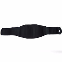 Thumbnail for Lumbar lower back support belt black neoprene