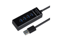 Thumbnail for Close-up of USB 30 ports on hub