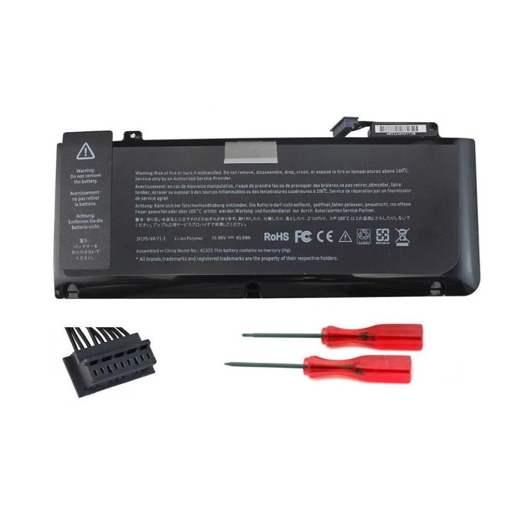 Battery compatible with multiple Macbook models