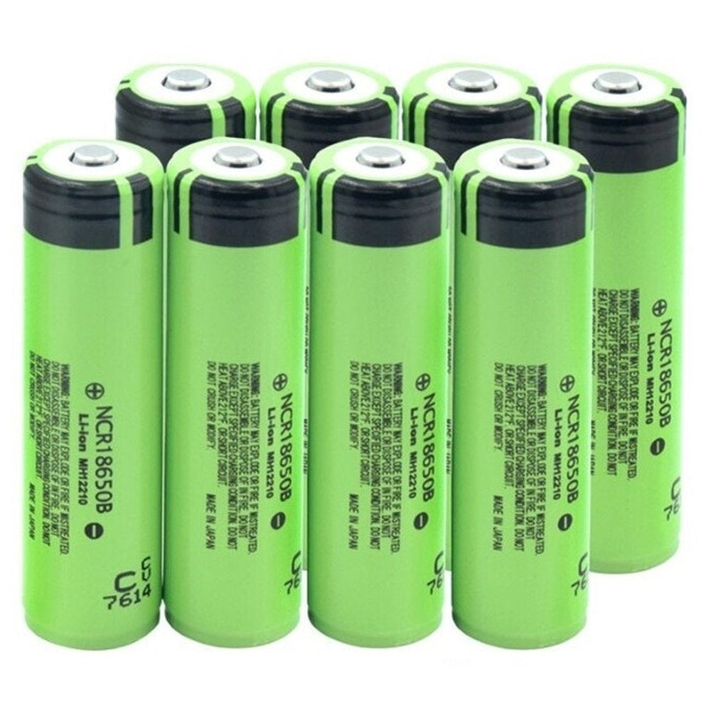 18650 rechargeable battery 8pcs pack