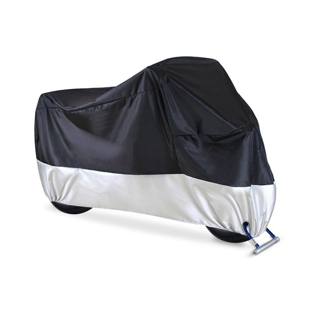 Motorbike cover with anti-scratch surface