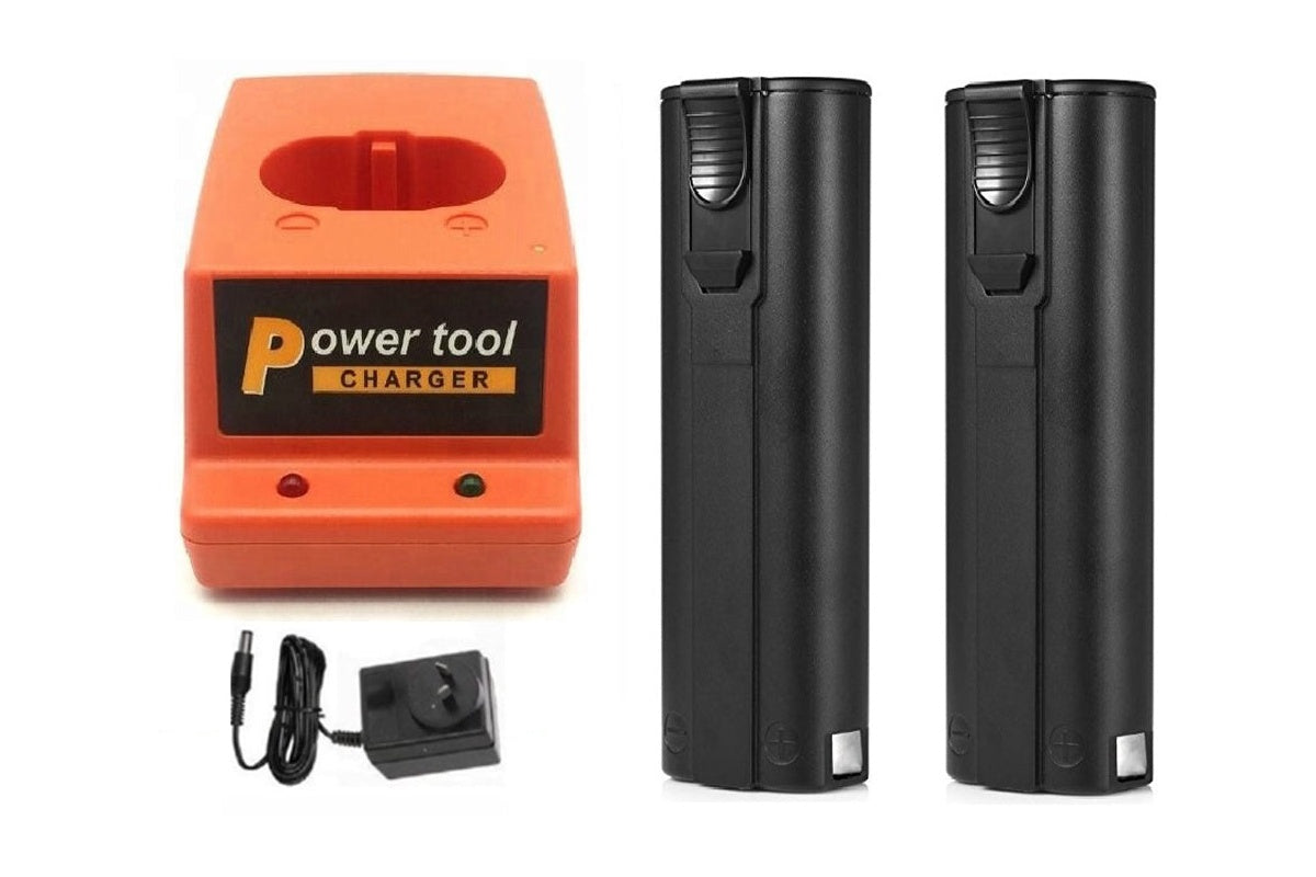 Front view of Paslode 6V battery charger