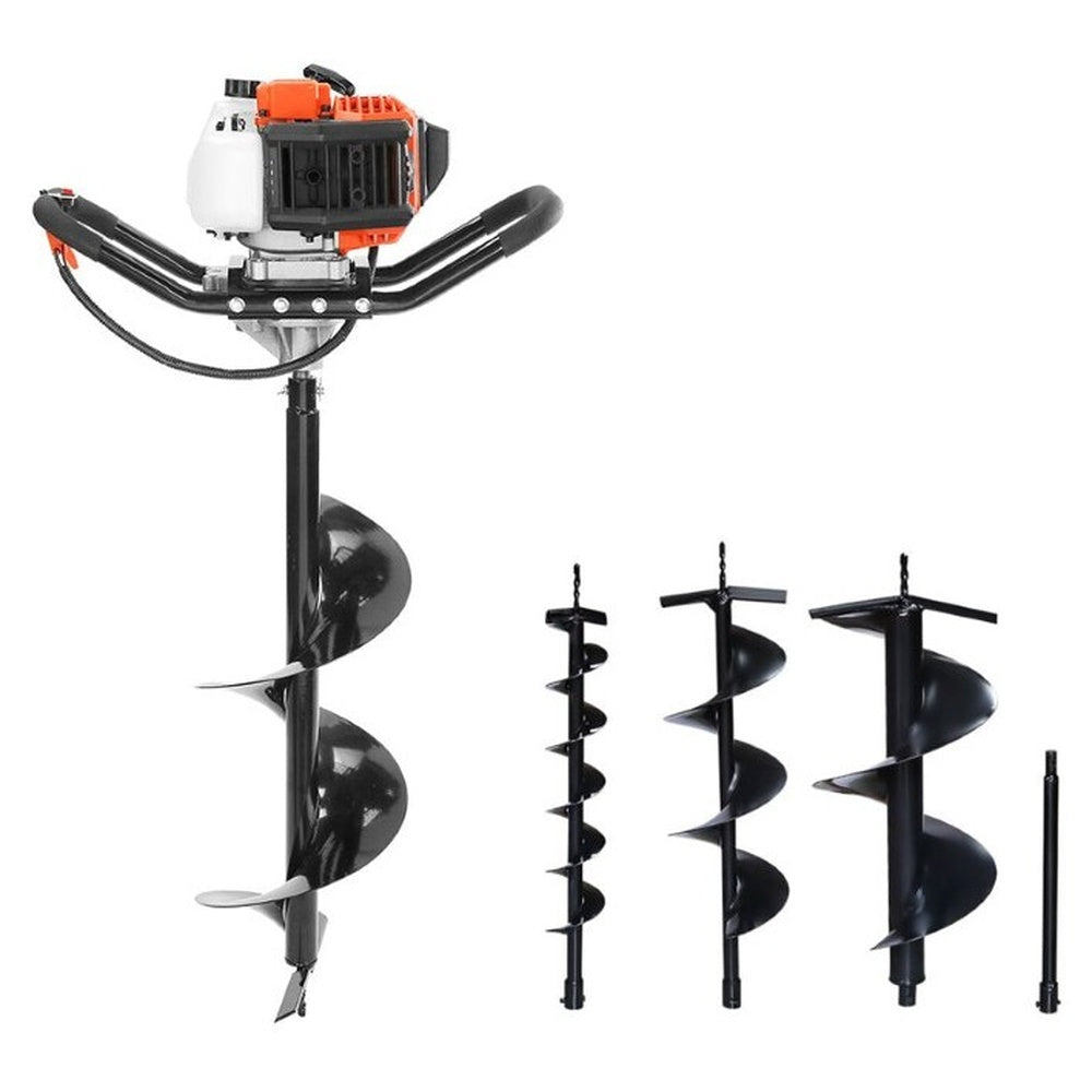 Post hole borer 58cc petrol engine