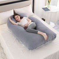 Thumbnail for Pregnancy pillow for back support
