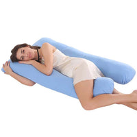 Thumbnail for Pregnancy pillow designed for side sleeping