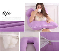 Thumbnail for Matternity Pregnancy Pillow, U Shaped Full Body Pillow