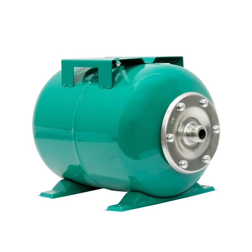 Pressure tank label showing specifications