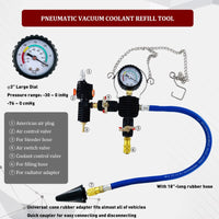 Thumbnail for 34pcs Radiator Pump Cooling System Pressure Tester Vacuum Purge Kit