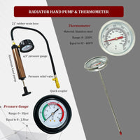 Thumbnail for 34pcs Radiator Pump Cooling System Pressure Tester Vacuum Purge Kit