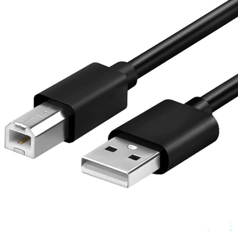 Printer cable USB 20 A-male to B-male connectors