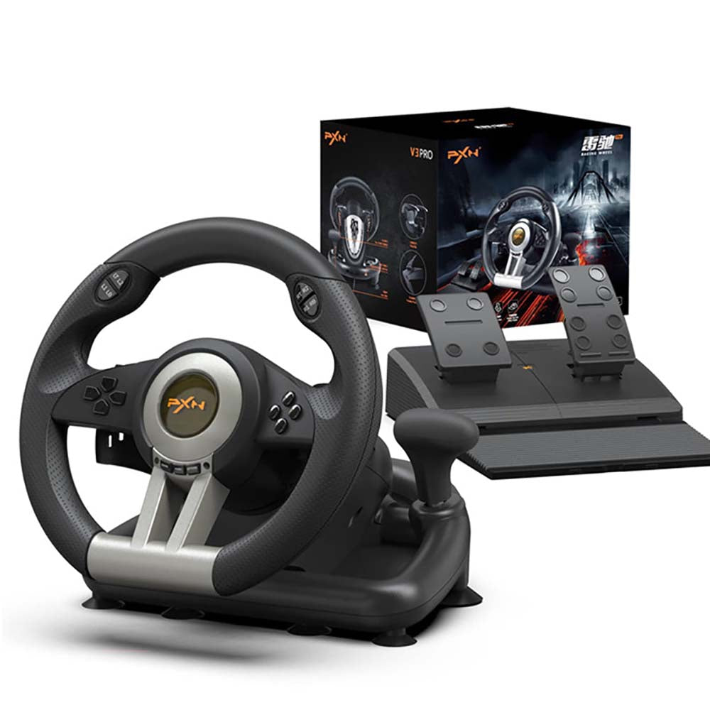Racing wheel user manual included