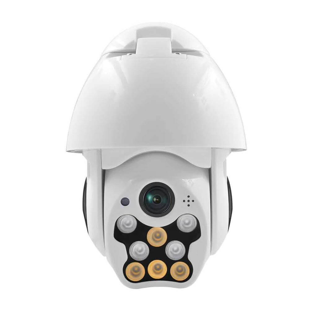 Camera with power adapter