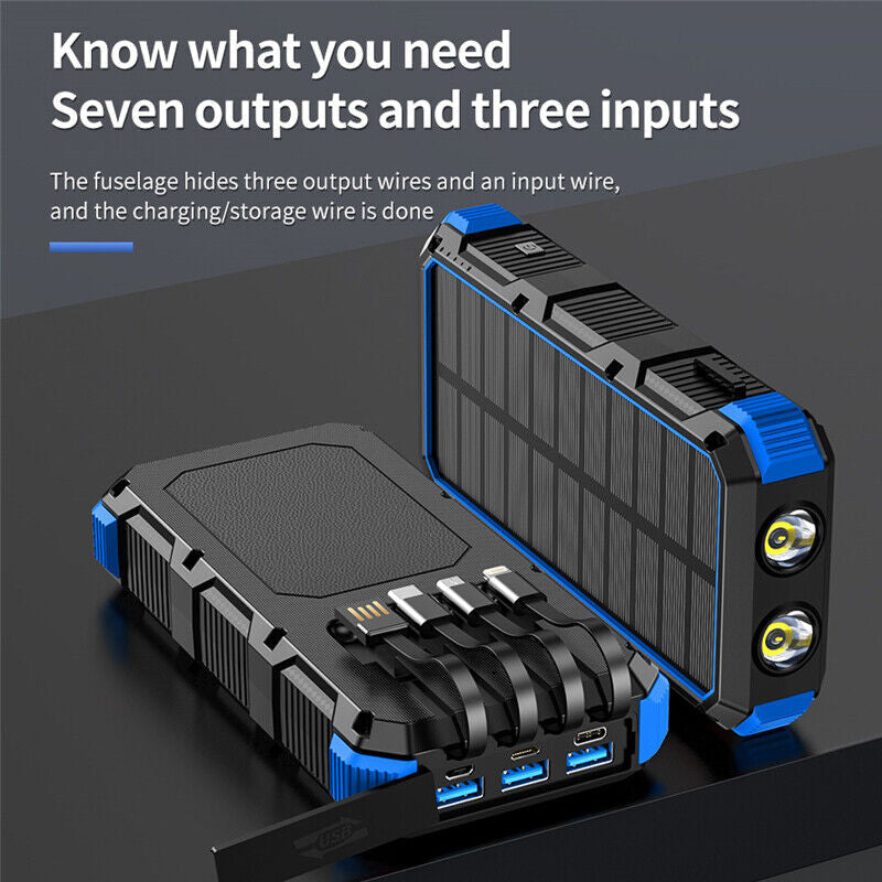 36800mAH Solar Power Bank