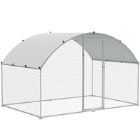 Thumbnail for Outdoor chicken coop in garden setting
