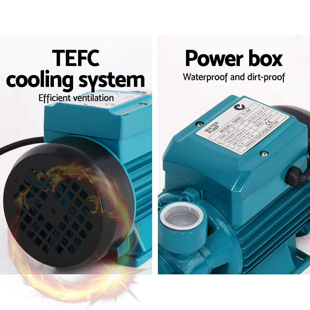 Electric Water Pump 0.5HP