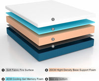 Thumbnail for memory foam mattress Queen size