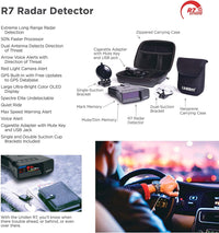 Thumbnail for Uniden R7 EXTREME RANGE Laser / Radar Detector
