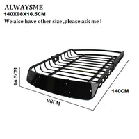 Thumbnail for Universal Roof Rack Basket Car Top Luggage Rack