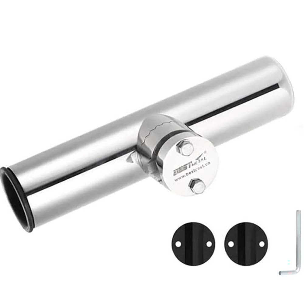 Fishing rod holder secure locking mechanism