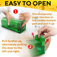Thumbnail for Rat Traps Catch and Release Indoor / Outdoor Mouse Traps Pack of 2