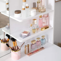 Thumbnail for VASAGLE Dressing Table With Mirror