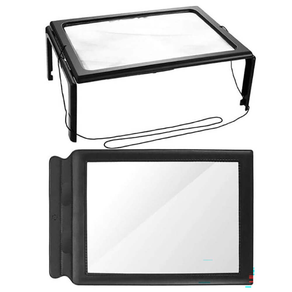 Magnifier used for knitting and crafting tasks