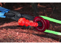 Thumbnail for Soft shackle attached to off-road vehicle recovery point
