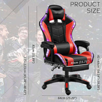 Thumbnail for Gaming Chair With Rgb Light And Speaker