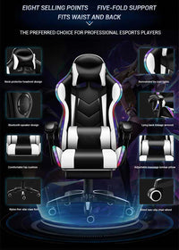 Thumbnail for Gaming Chair With Rgb Light And Speaker