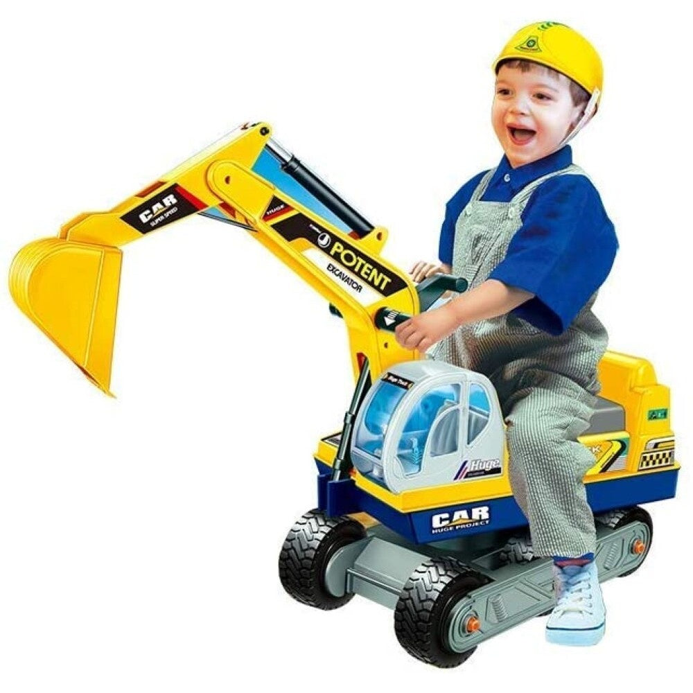 Excavator digger suitable for outdoor play